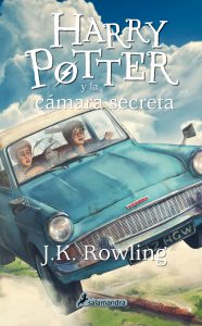 Foto portada libro Harry Potter y la cámara secreta