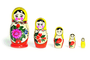 Matryoshka Russian dolls