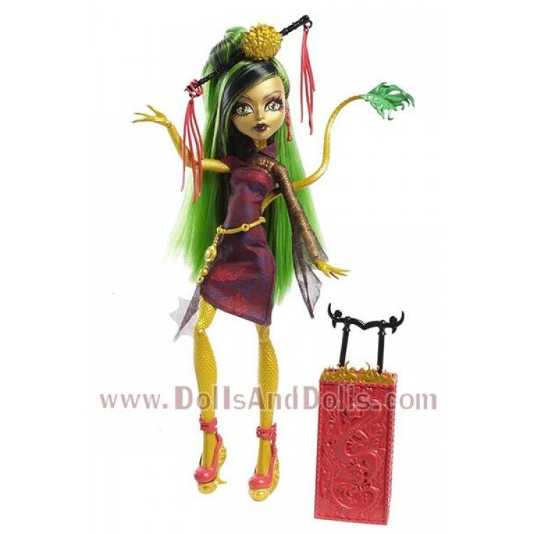 Monster High doll 27 cm - Jinafire Long Scaris Deluxe