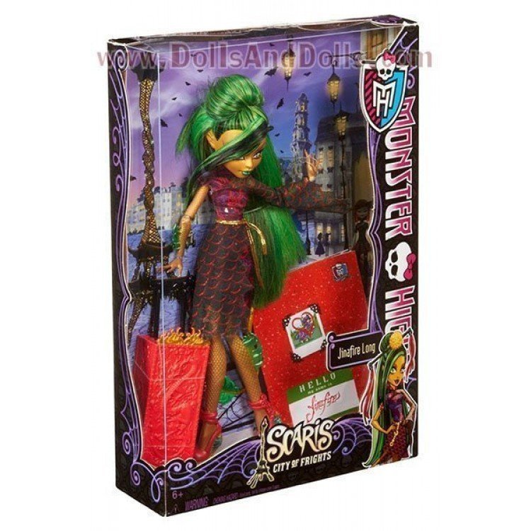 Monster High doll 27 cm - Jinafire Long Scaris Deluxe
