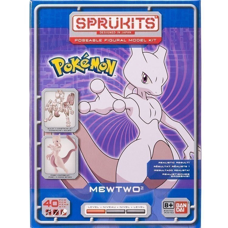 Sprükits - Nivel 1 - Pokémon - Mewtwo