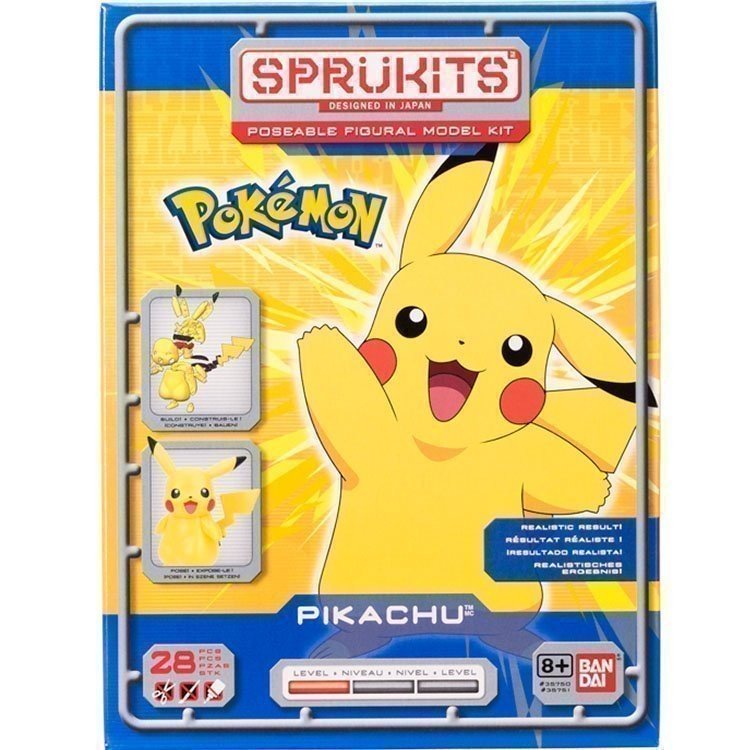 Sprükits - Nivel 1 - Pokémon - Pikachu