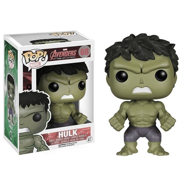Funko Pop 4776 - Marvel - Avengers  Age of Ultron - El increible Hulk - Cabeza oscilante