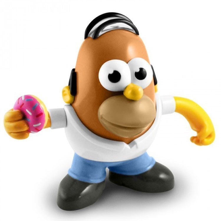 Mr. Potato Head - Los Simpson - Figura de Homer Simpson