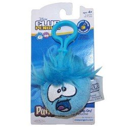 Club Penguin - Clip Peluche Puffle azul