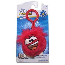 Club Penguin - Clip Peluche Puffle rojo