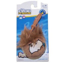 Club Penguin - Clip Peluche Puffle marrón