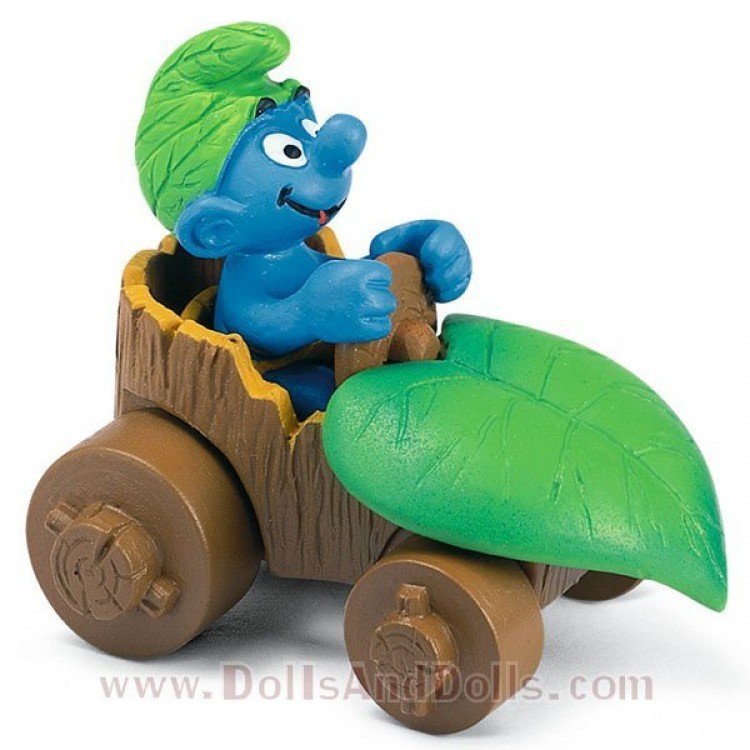 Schleich - The Smurfs - Smurf in Car