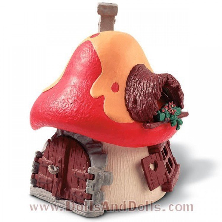 Smurf Toys Smurfette's Mushroom House Playset Papa Smurf's Mushroom House  Playset Smurf's Mushroom House Playset