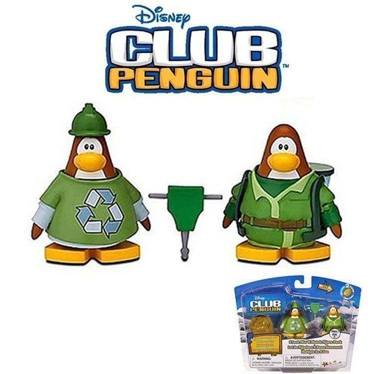Club Penguin - Series 11 - Construction workers Figures