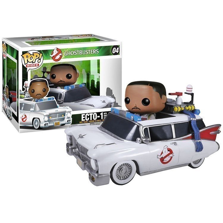 Funko Pop 3982 - Movies - Ghostbusters - Ecto-1 with Winston Zeddemore