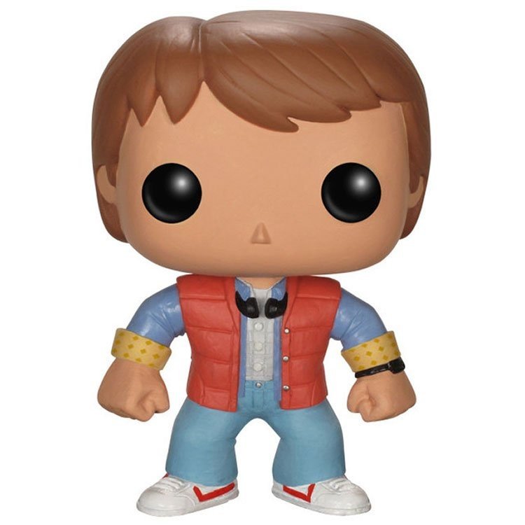 Marty McFly Vinyl Figure Item #3400 Back to the Future Funko Pop Movies 