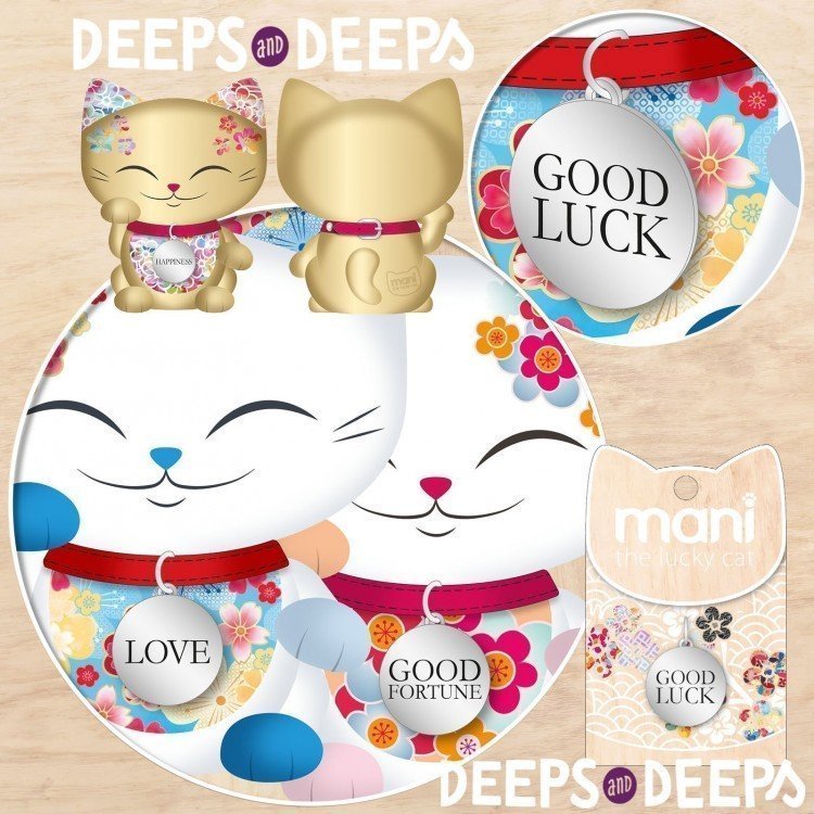 HAPPINESS charm for Mani The lucky cat
