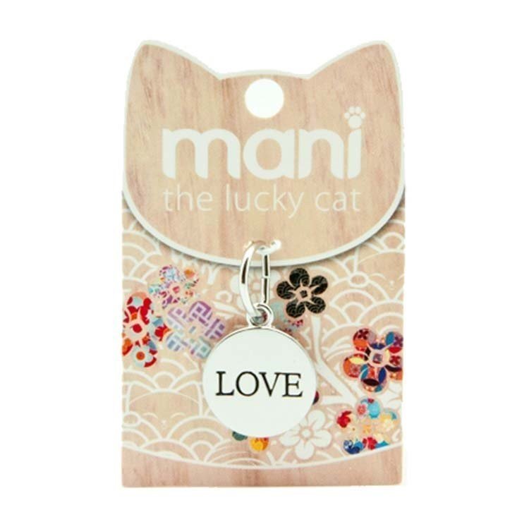 LOVE charm for Mani The lucky cat DeepsAndDeeps