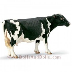 Schleich - Animales de granja - Vaca frisona de manchas negras